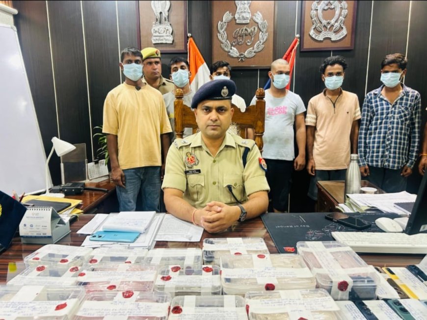 बरेली में स्मैक फैक्ट्री का भंडाफोड़: खंडहर में चल रही थी, 7.5 करोड़ की ड्रग्स बरामद, छह तस्कर गिरफ्तार