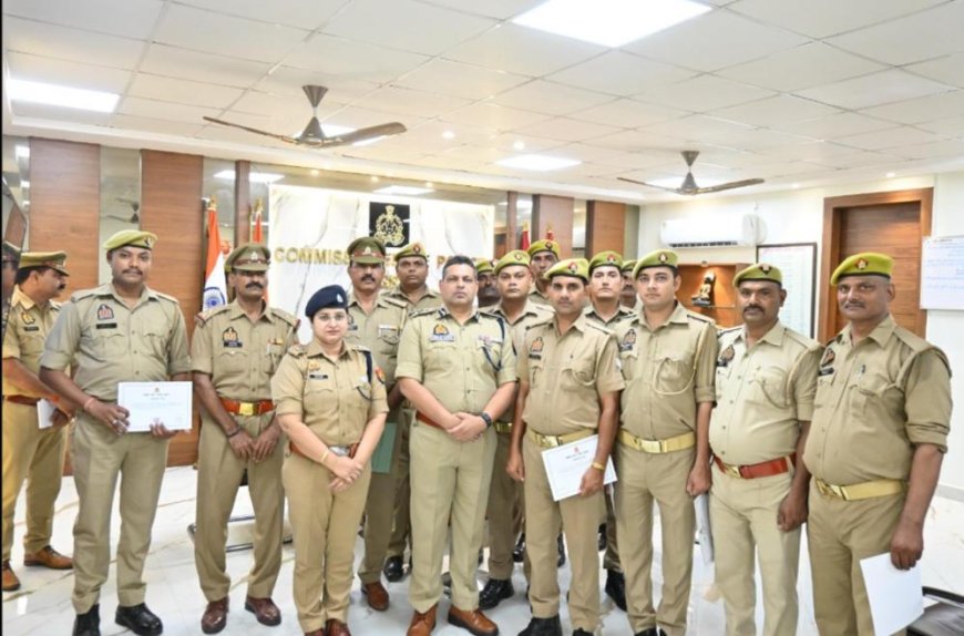 तत्परता से बचाईं जानें: यूपी112 की पीआरवी टीमों के जांबाज़ पुलिसकर्मी सम्मानित