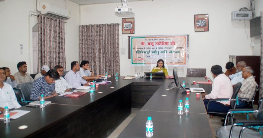 रिहावली बांध की कार्ययोजना बनाएं, कोट बांध की मरम्मत को राजस्थान से कहें- डॊ. मंजू भदौरिया