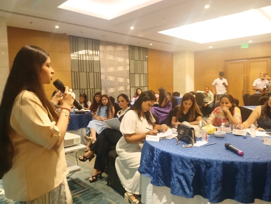 नवाचार से नेतृत्व की ओर: डिज़ाइन थिंकिंग कार्यशाला में गूंजा 'शी विल' का सशक्त स्वर