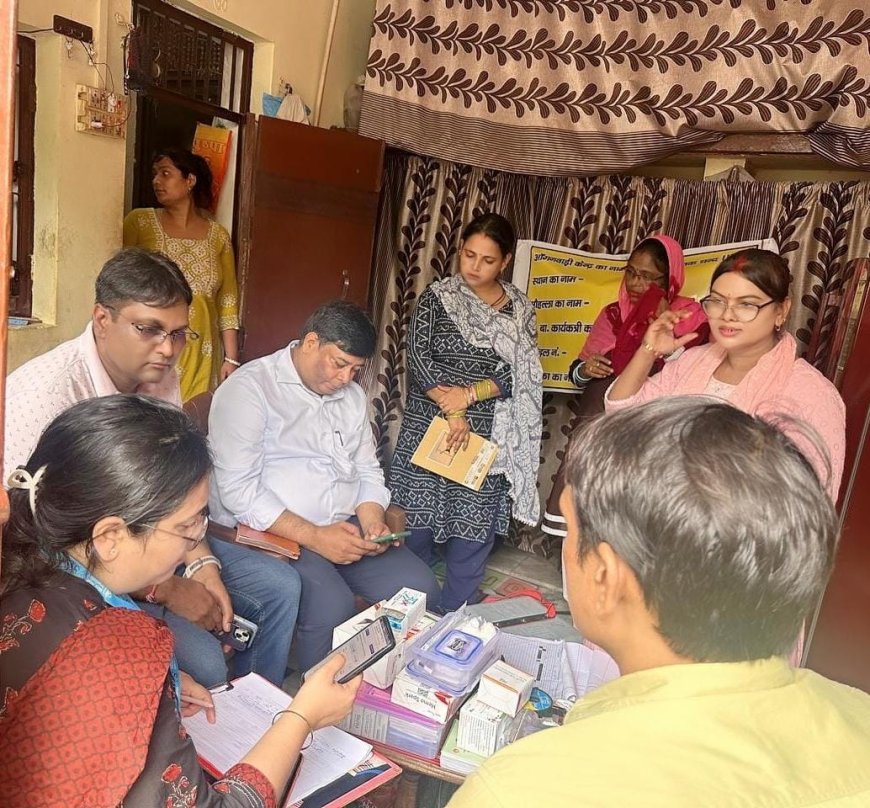 विटामिन-ए सुरक्षा अभियान का दूसरा दिन: जिले के 5.78 लाख बच्चों को मिल रहा सेहत का कवच