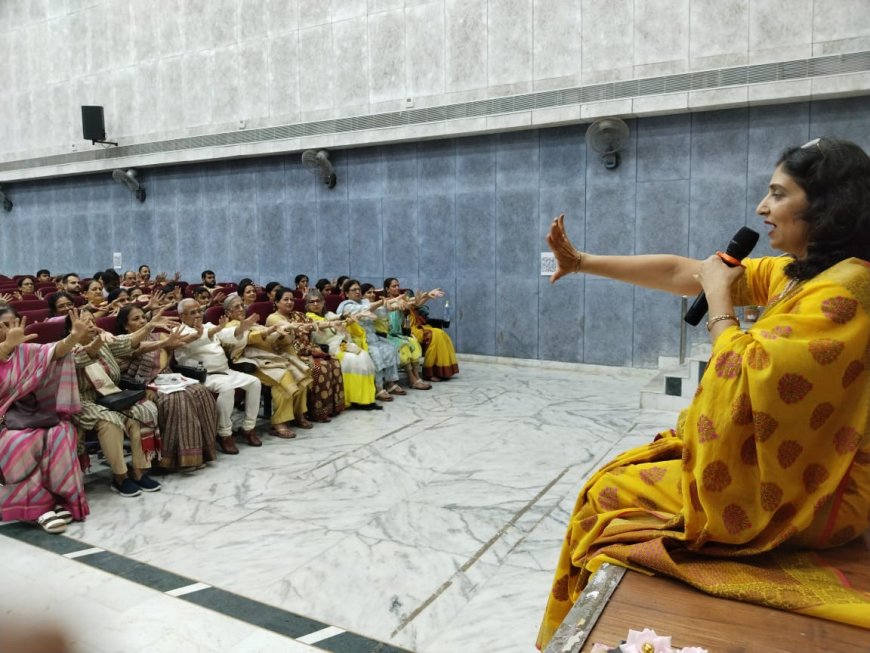 उल्लास और श्रद्धा के साथ आर्ट ऑफ लिविंग संस्था ने मनाया गुरु पूर्णिमा पर्व