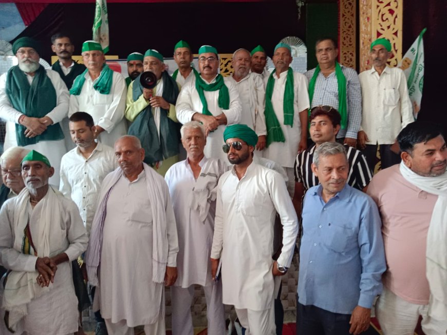 30 जुलाई को खंदौली इंटरचेंज पर किसान महापंचायत: भाकियू की बैठक में बनी रूपरेखा, टिकैत को भी बुलावा