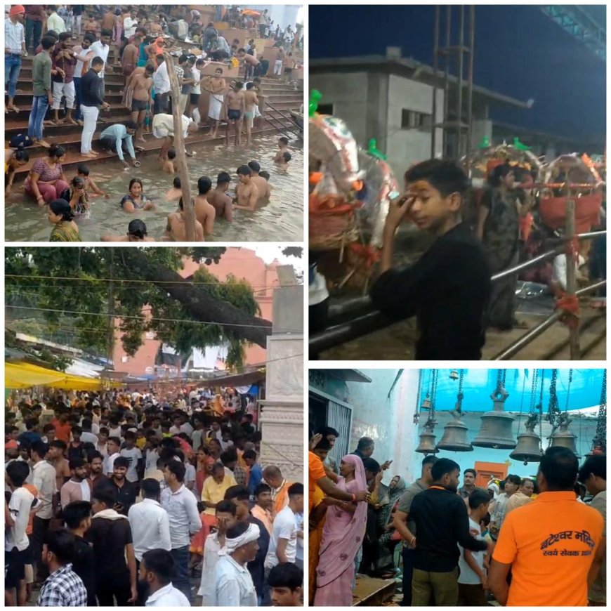 हर-हर महादेव के जयकारों से गूंज रहे शिवालय, सावन के पहले सोमवार को आस्था की अभूतपूर्व लहर