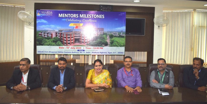 शारदा विश्वविद्यालय में तकनीकी दक्षता के साथ संस्कार आधारित शिक्षा पर जोर