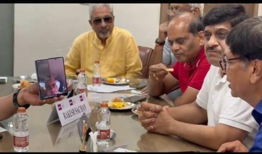 नेशनल चैंबर ने आगरा के औद्योगिक भविष्य पर मंत्री संग वीडियो कॊन्फ्रेंसिंग से किया मंथन   