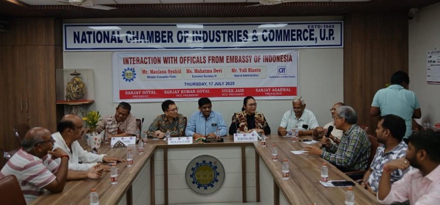 इंडोनेशिया ट्रेड एक्सपो 2025 के लिए आगरा चैम्बर को आमंत्रण, व्यापारिक रिश्तों में नया उत्साह