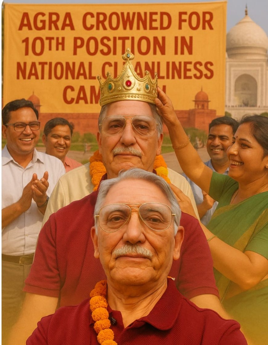 गंदगी से गरिमा तक: क्या अब ताजमहल का शहर बन पाएगा नंबर वन?