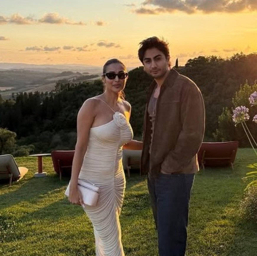 हॉट मम्मा पर गर्म बहस: इटली में बेटे संग छुट्टियां मना रहीं मलाइका, स्टाइल पर छिड़ी बहस