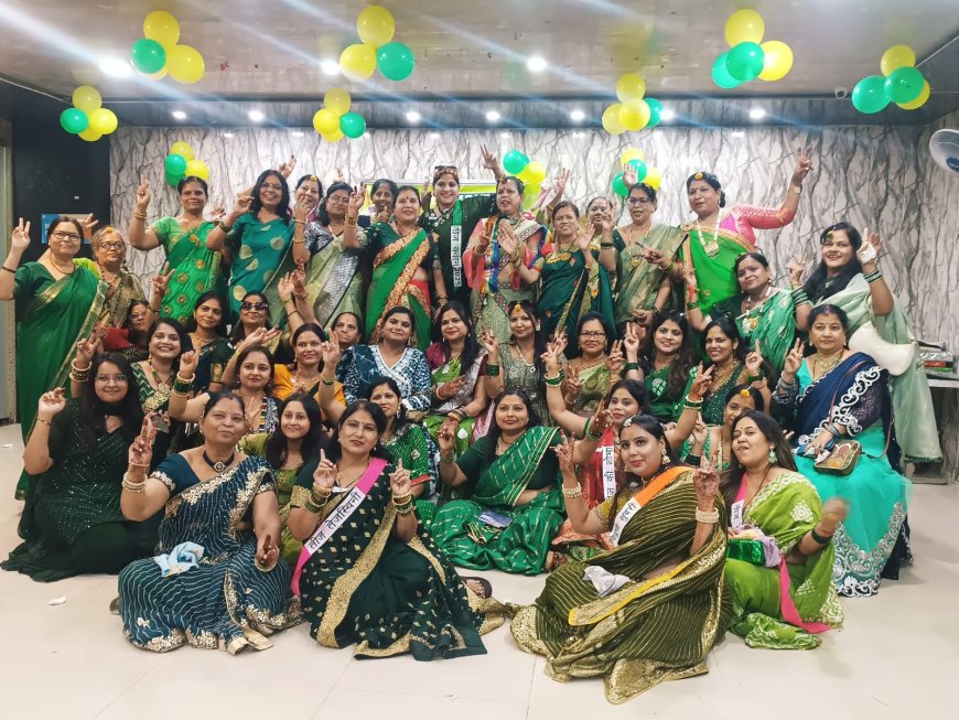 वात्सल्य समिति का हरियाली तीज उत्सव रंगों और राग से सराबोर, सावन गीतों पर थिरकी महिलाएं