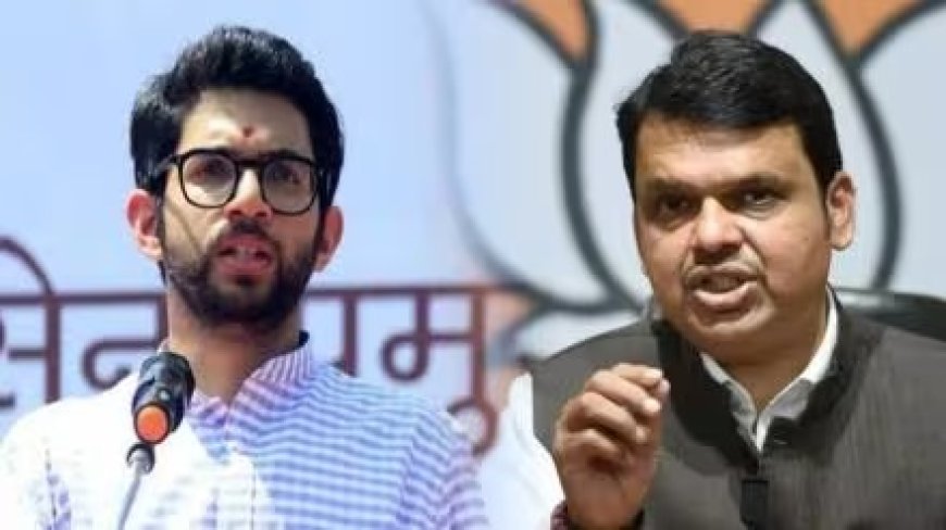मुंबई की रात में फडणवीस–आदित्य ठाकरे की कथित मुलाकात से गर्माई महाराष्ट्र की सियासत