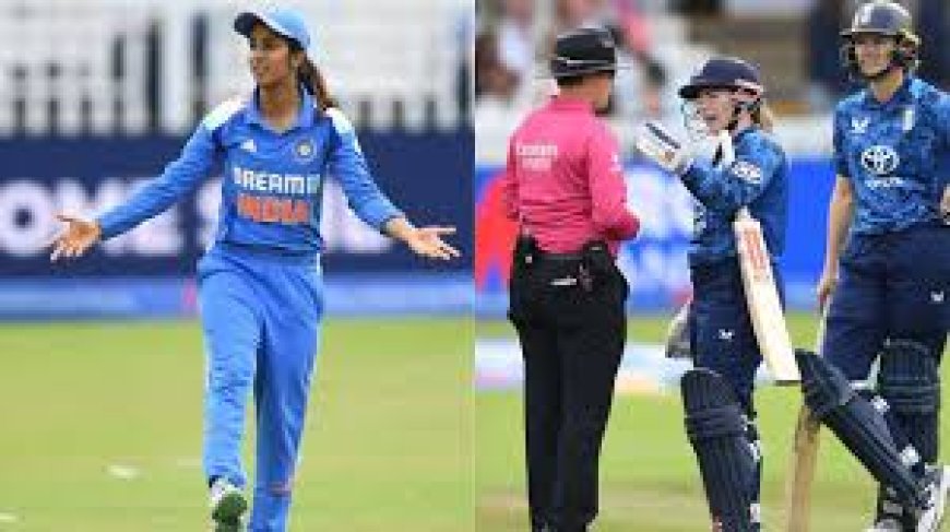 बारिश से बाधित दूसरे वनडे में भारतीय विमेंस टीम को इंग्लैंड ने आठ विकेट से हराया