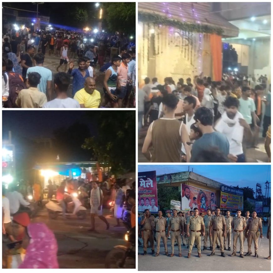 सड़कों पर दिख रहा है शिव भक्तों का सैलाब, नाचते कूदते परिक्रमा लगा रहे हैं भक्त 