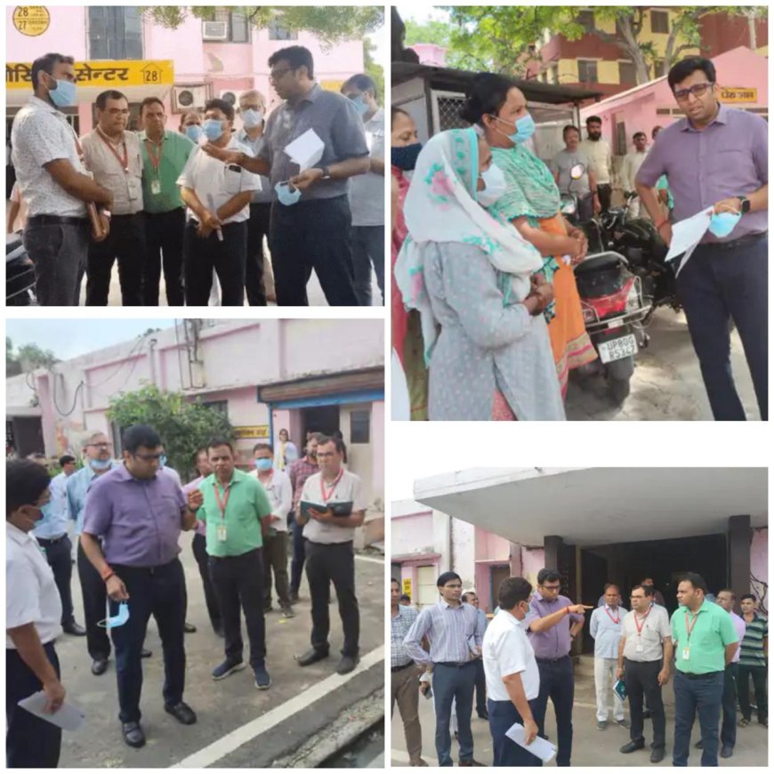 डीएम के औचक निरीक्षण में खुली जिला अस्पताल की पोल, गंदगी देख अधिकारियों को लगाई फटकार