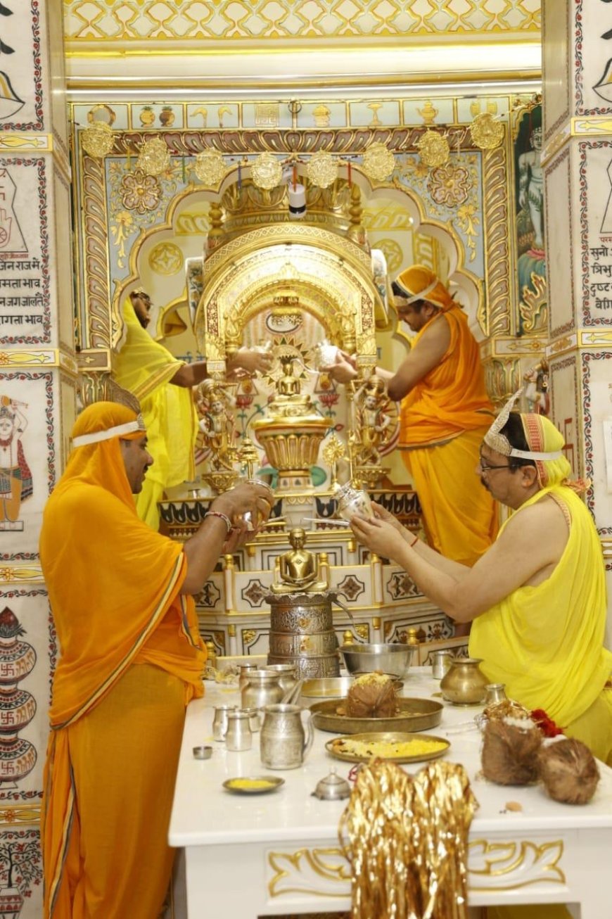 मोतीकटरा जैन मंदिर में श्रीजी विराजमान समारोह, नेमिनाथ भगवान के जन्म-तप कल्याणक पर उमड़ी श्रद्धा