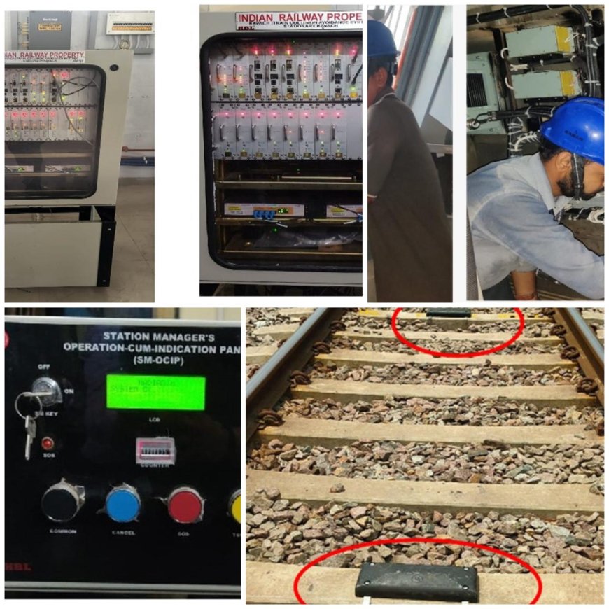 रेलवे सुरक्षा में ‘4.0’ का कवच: मथुरा-कोटा रेलखंड पर हाई-टेक सिस्टम की स्थापना, नहीं होगी टक्कर
