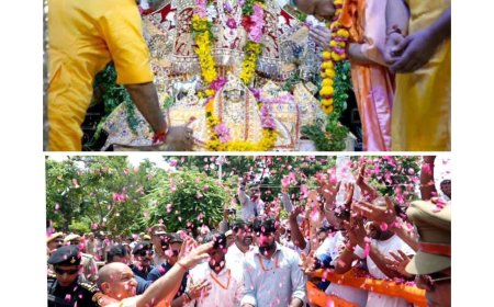 अयोध्या-काशी जैसी बनाएंगे मथुरा, सीएम योगी ने श्रीकृष्ण जन्माष्टमी पर गर्भगृह में किए दर्शन