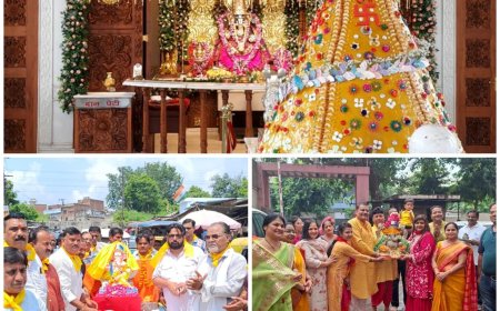 आगरा में गणेशोत्सव का भव्य आगाज : परंपरा, आस्था और संस्कृति का अद्वितीय संगम