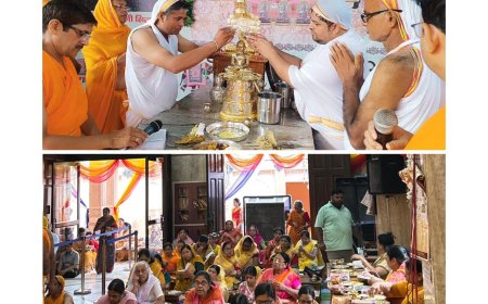 आगरा के जिनालयों में दशलक्षण महापर्व का शुभारंभ, क्षमा धर्म की महत्ता से गूंजे जैन मंदिर