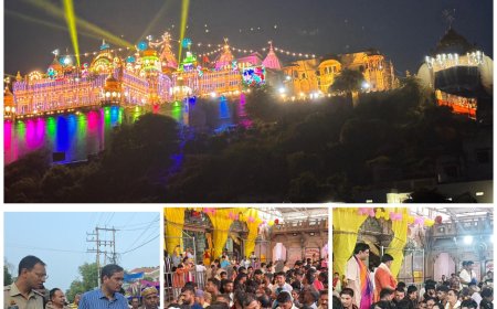 बरसाना में राधारानी जन्मोत्सव का उल्लास, रात भर जाग अपनी आराध्या के दर्शन करेंगे श्रद्धालु