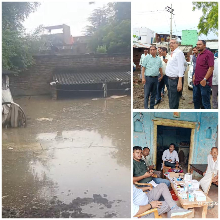 आगरा में उतरने लगा लगा चंबल का पानी, तटवर्ती गांवों में लौटी राहत, बीमारियों फैलने की आशंका
