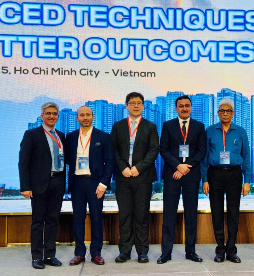 वियतनाम में बोले डॉ. अनूप खरे- इंटेलिजेंट नेविगेशन सिस्टम से घुटना-हिप सर्जरी में सटीकता और बचत