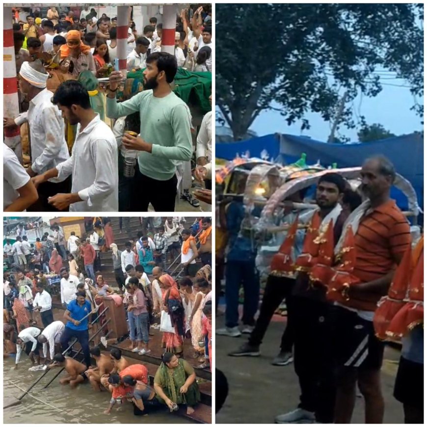 सावन के अंतिम सोमवार पर आगरा में पृथ्वीनाथ महादेव समेत सभी शिवालयों में श्रद्धा का सैलाब