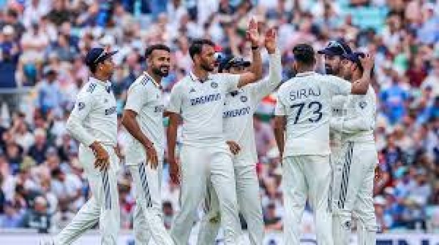 भारत ने ओवल में रच दिया इतिहास, आखिरी दिन 35 रन नहीं बना सकी इंग्लैंड टीम