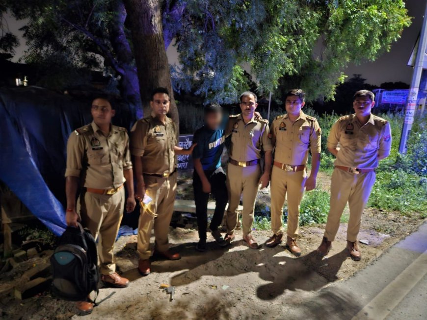 आगरा में मुठभेड़: एक लाख की नकदी के साथ शातिर टंगा दबोचा, गोली लगने से घायल