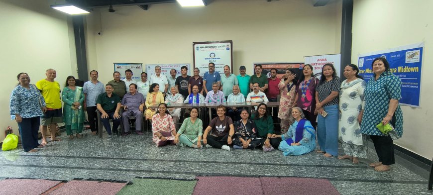 प्राकृतिक जीवनशैली अपनाएं, कहें ग्रीन मॉर्निंग: एओएस वर्कशॉप में डॉक्टर सुशील गुप्ता का आह्वान