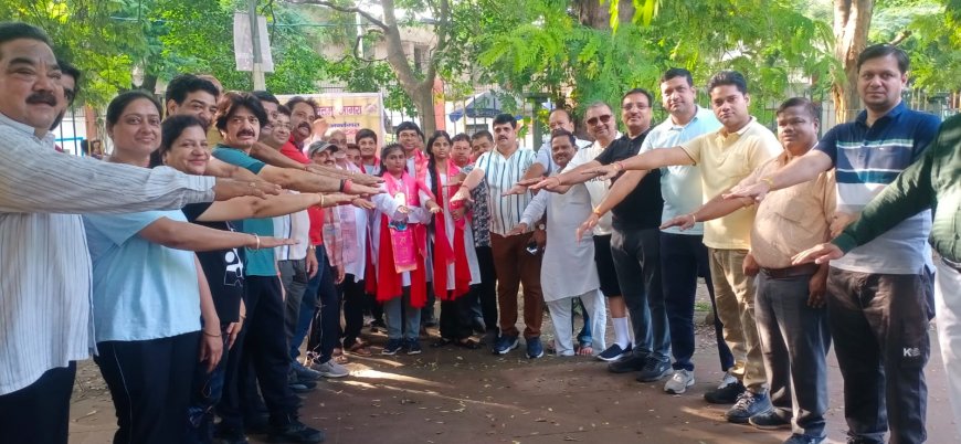 भाविप अमृतम का स्वच्छता आधारित सांस्कृति आयोजनः नुक्कड़ नाटक ने जीता दिल