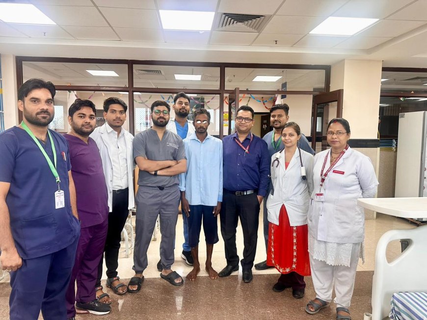 खेत पर सांड के रूप में मौत ने दी थी दस्तक, एसएन के डॉक्टर्स ने फिर रच दी ज़िंदगी की कहानी