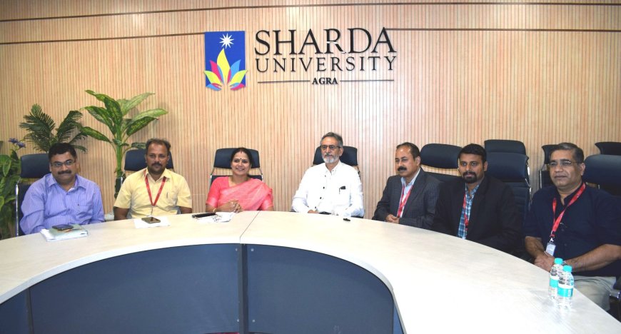 शारदा विवि में शिक्षकों के शोध पर हुआ मंथन 