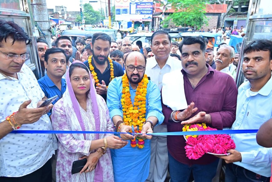 आगरा में रामनगर पुलिया पर लगा भुजरिया मेलाः योगेंद्र उपाध्याय बोले- संस्कृति से जोड़ते हैं मेले