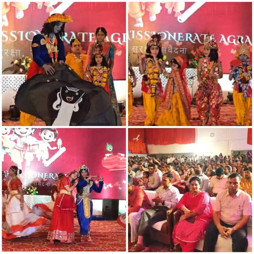 आधी रात कान्हा के अवतरण पर आनंद में डूबा आगरा, आज नंदोत्सव की धूम