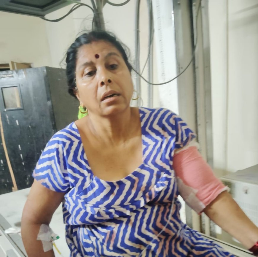 आगराः संपत्ति विवाद में महिला को गोली मारी, तीनों फरार आरोपी परिवार के ही हैं