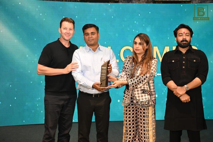 गोवा होम्योपैथिक रिसर्च समिट में आगरा के डॉ. अजय त्रिवेदी को मिला राष्ट्रीय सम्मान