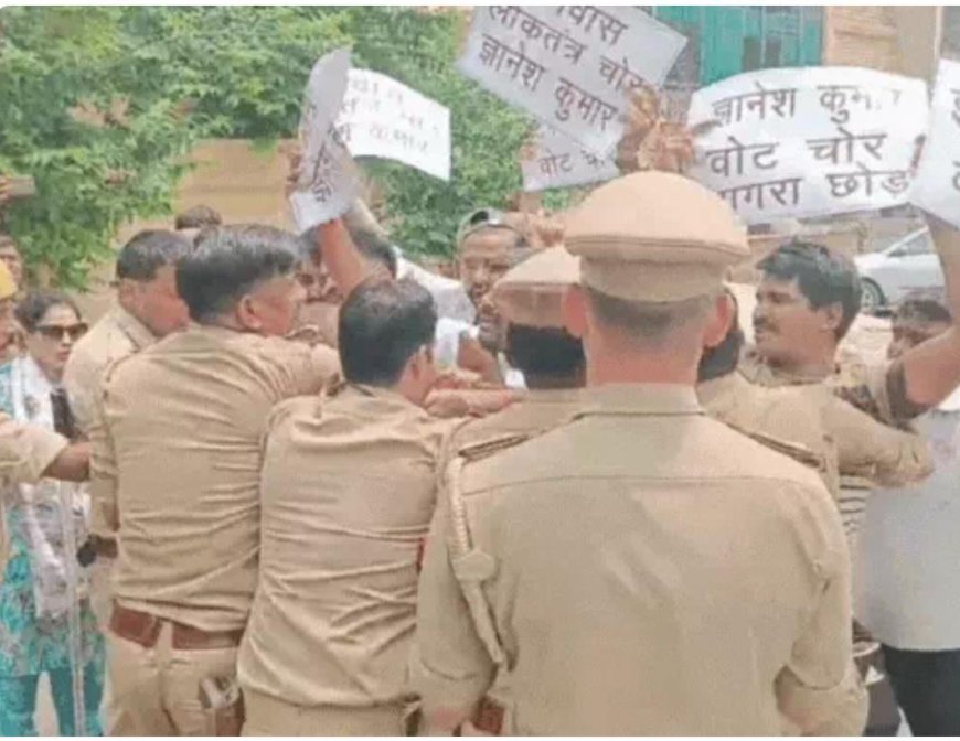 कांग्रेसियों के हंगामे के समय आईसीयू में थे सीईसी के पिता, यह प्रोटेस्ट नहीं, मर्यादा की पराजय है