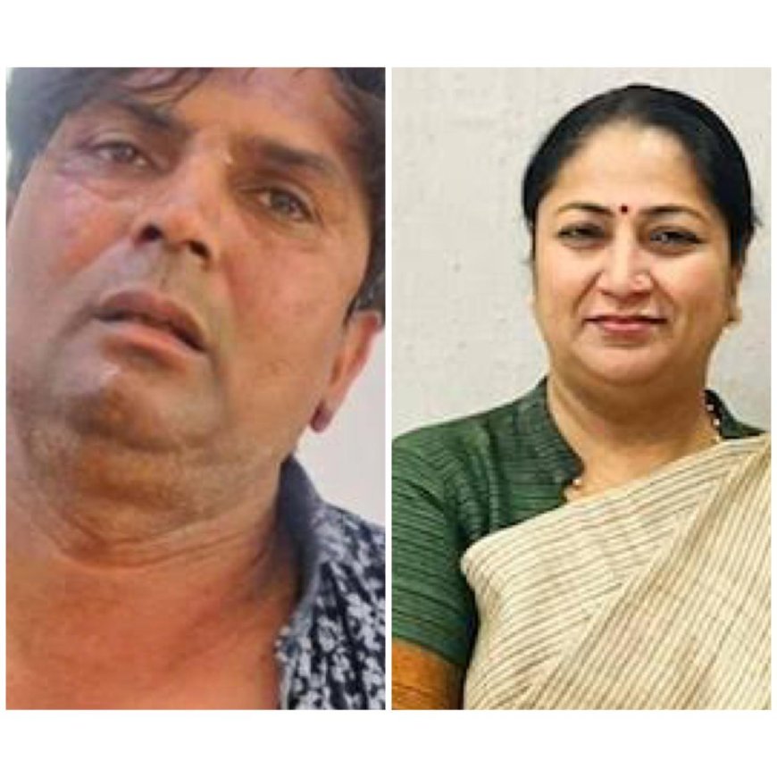 दिल्ली की सीएम का हमलावर राजकोट हिस्ट्रीशीटर निकला, आप नेता के साथ फोटो भी सामने आया