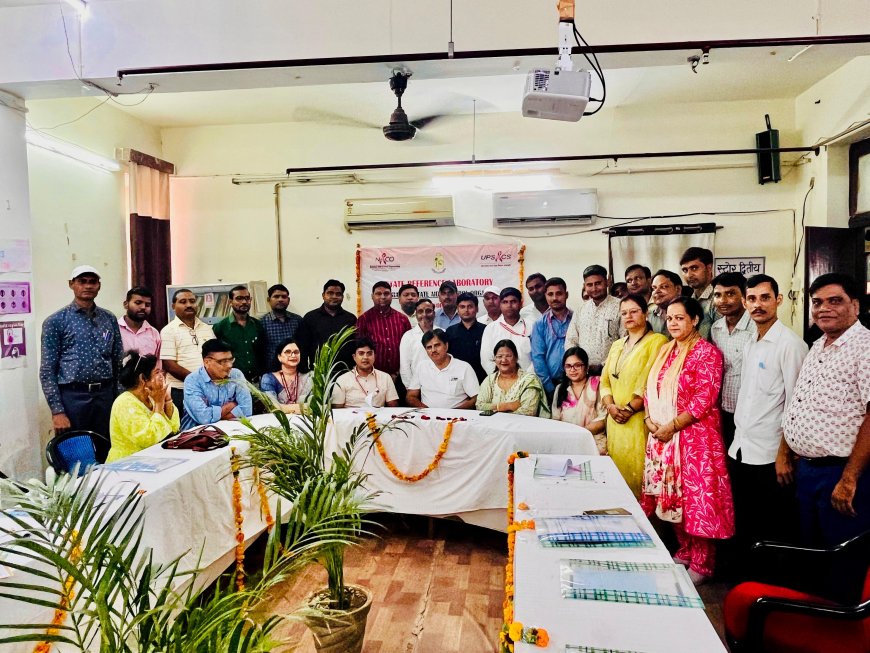 एसएन मेडिकल में तकनीशियनों को दिया गया एचआईवी परीक्षण का प्रशिक्षण