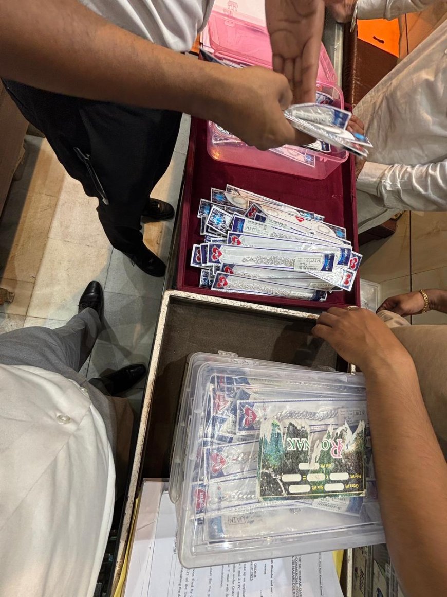 आगरा की जैन पायल के नाम पर पंजाब में नकली माल की बिक्री, लुधियाना से 10 किलो माल सीज़