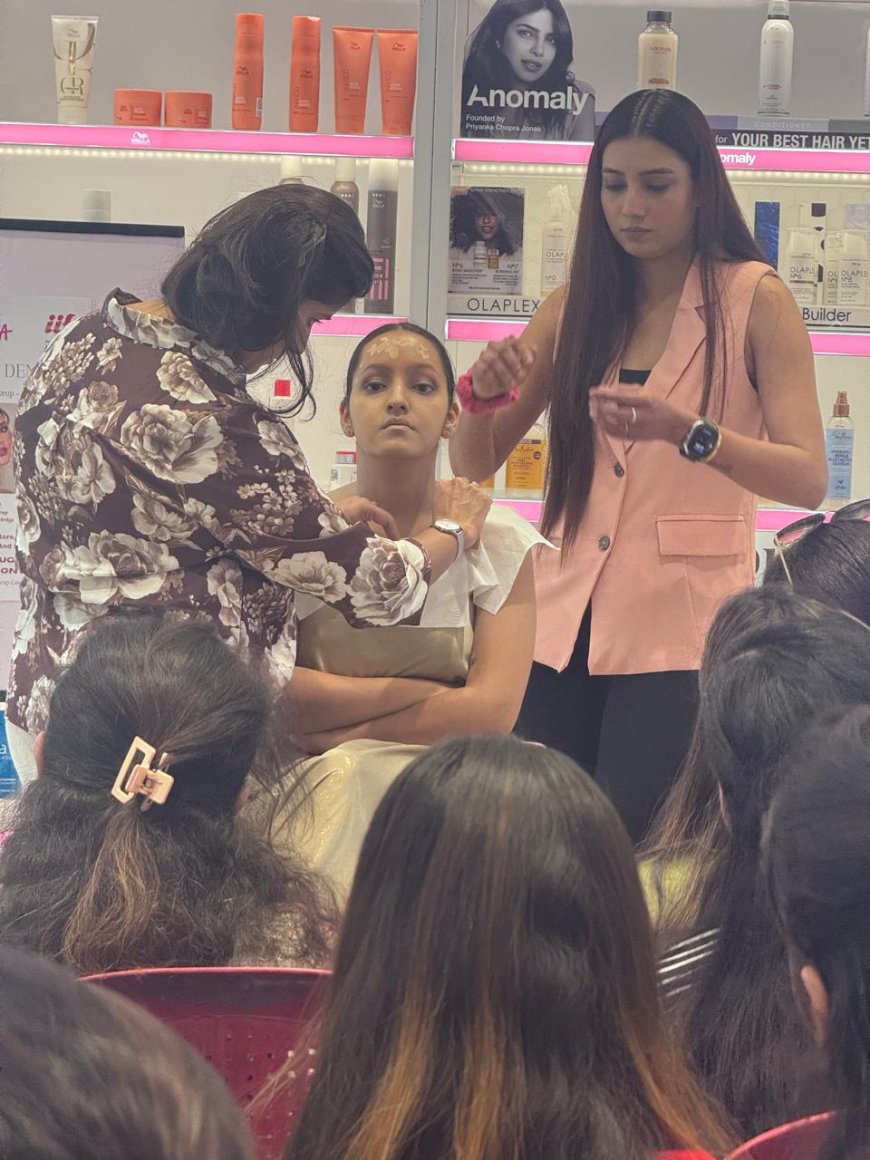 परफेक्ट मेकअप से साधारण चेहरा भी पाएगा नया ग्लो, आईआईएफटी में वर्कशॊप