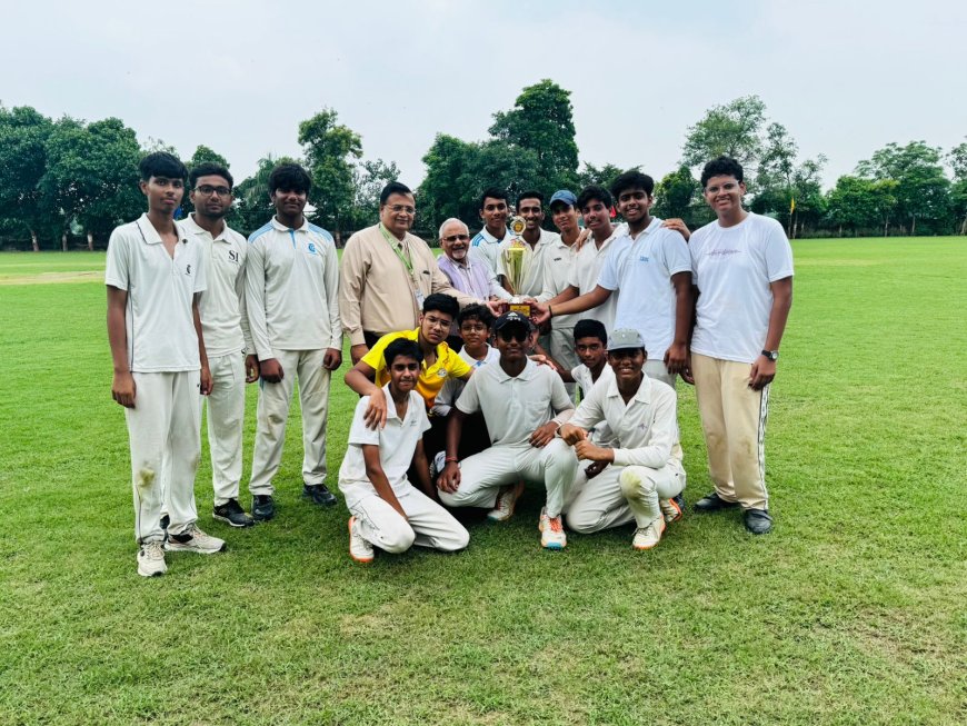 प्रिल्यूड स्कूल में राष्ट्रीय खेल दिवस पर क्रिकेट मैच, छात्रों ने शिक्षकों को हराया