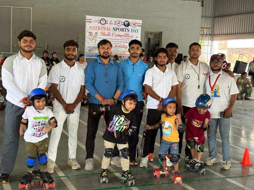 आगराः सेंट फेलिक्स स्कूल में नन्हें स्केटर्स का जलवा, 240 बच्चों ने दिखाई प्रतिभा