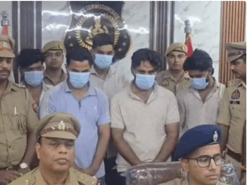 आगरा में क्लोरोफार्म गैंग का पर्दाफाश: एटीएम कार्ड बदलकर ठगी करने वाले पांच शातिर गिरफ्तार