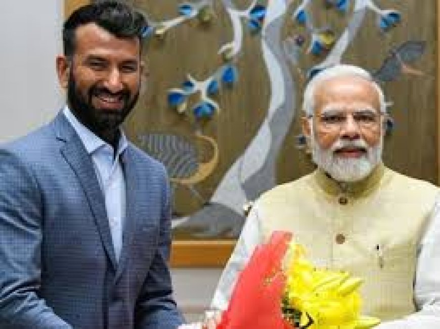 पीएम मोदी ने लिखा पुजारा को पत्र, आपका खेल लंबे फॉर्मेट की खूबसूरती की याद दिलाते थे