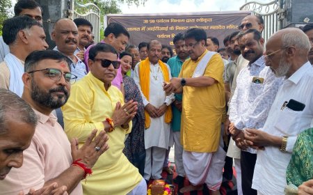 बल्केश्वर महादेव द्वार की नींव रखी गई, अग्रसेन द्वार का शिलान्यास 22 सितम्बर को होगा