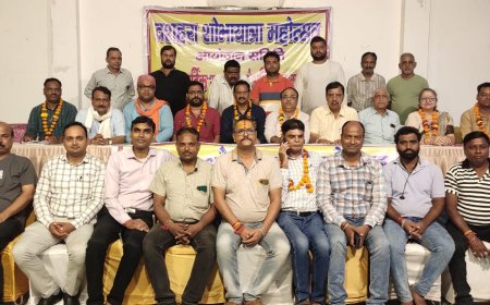 आगरा में दशहरा शोभायात्रा आयोजन समिति के चुनावः विनय अग्रवाल निर्विरोध अध्यक्ष बने