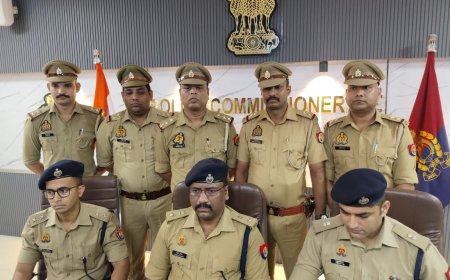 आगरा में बेरोजगार युवाओं को विदेश भेजने के नाम पर ठगने वाले गिरोह के सात सदस्य गिरफ्तार