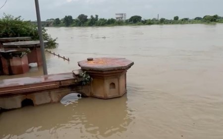 यमुना का निरंतर घट रहा जलस्तर: लोगों को राहत की सांस लेकिन अब बीमारी का खतरा भी